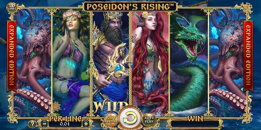 Poseidon's Rising Online-Slot 