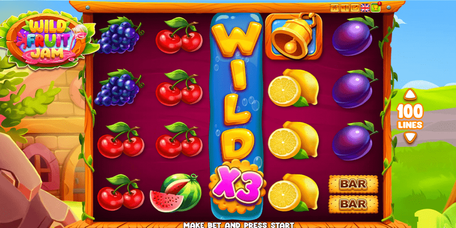 Play Online Slot Wild Fruit Jam 