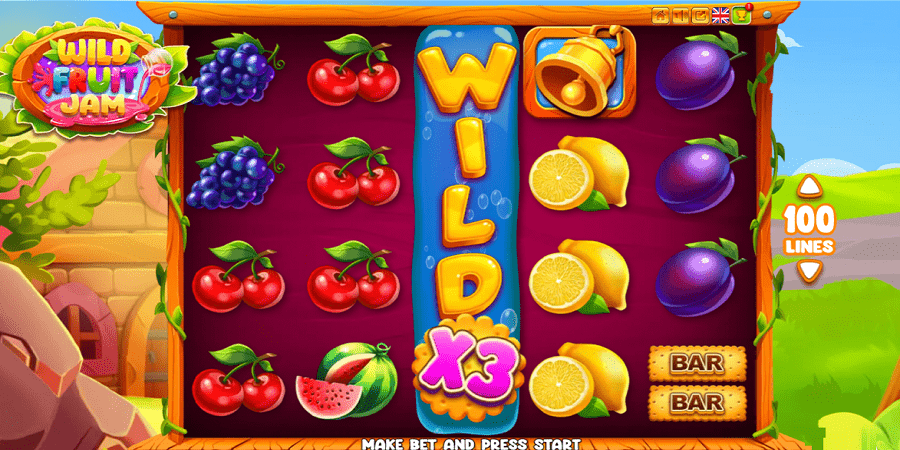 Spielen Sie den Online-Slot Wild Fruit Jam 